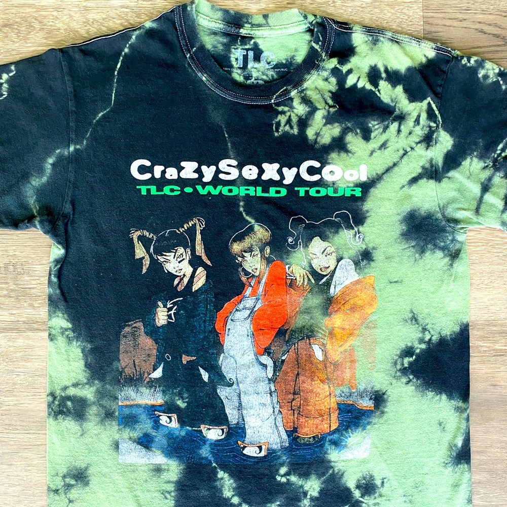 TLC Crazy Sexy Cool World Tour Tee Sz.M